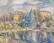 Николо-Угрешский-монастырь_40х50см.холстмасло-2025г Николо-Угрешский-монастырь_40х50см.холстмасло-2025г