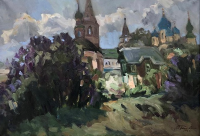О.-В.-Тихонова-Сиреневый-Суздаль-2018-г.-70х100-холстмасло10