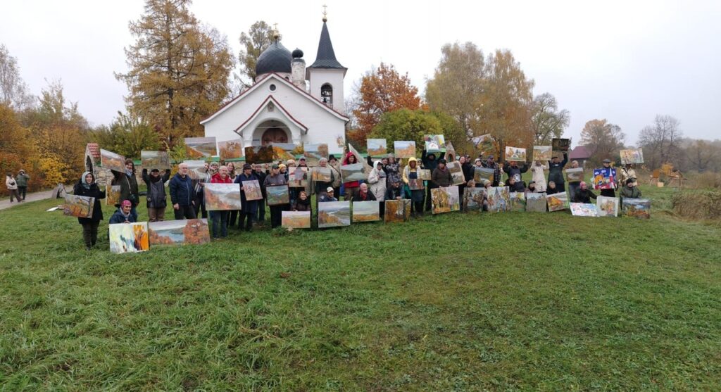 Бёхово в золотом убранстве и вечерние приключения пленэристов
